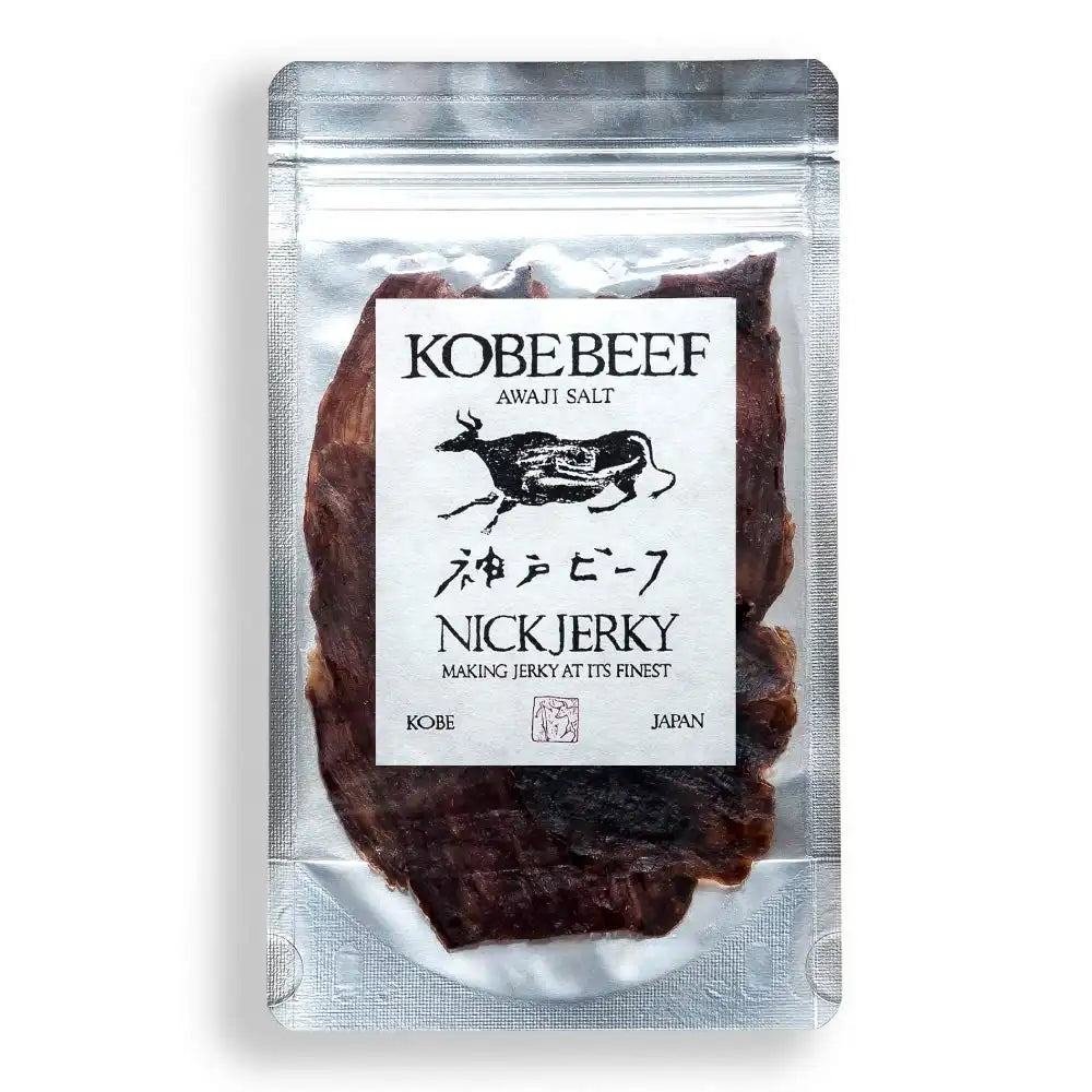 LADAKU 挽き胡椒 - 225袋 @2.5 gram Nick Jerky Wagyu Beef 20G: Premium Japanese Kobe Style Beef Snack
