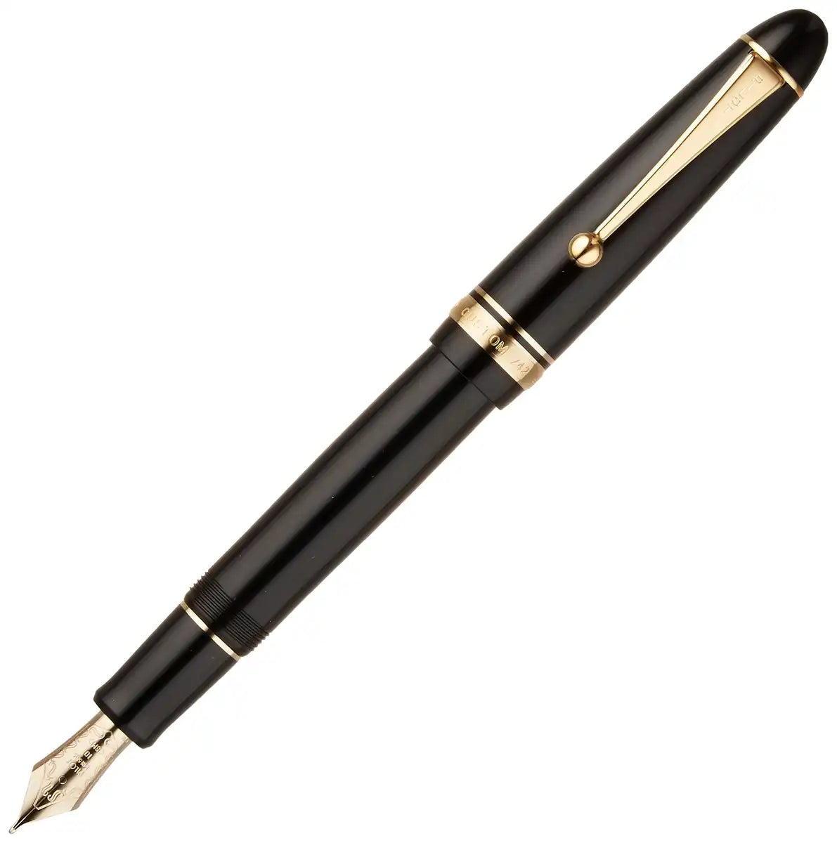 Pilot Custom 742 柔和色调中号字体黑色钢笔Fkk2000Rbsm