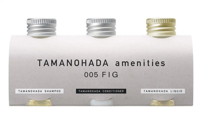 Tamanohada Amenities Set 80Ml x3 005 Fig Fragrance