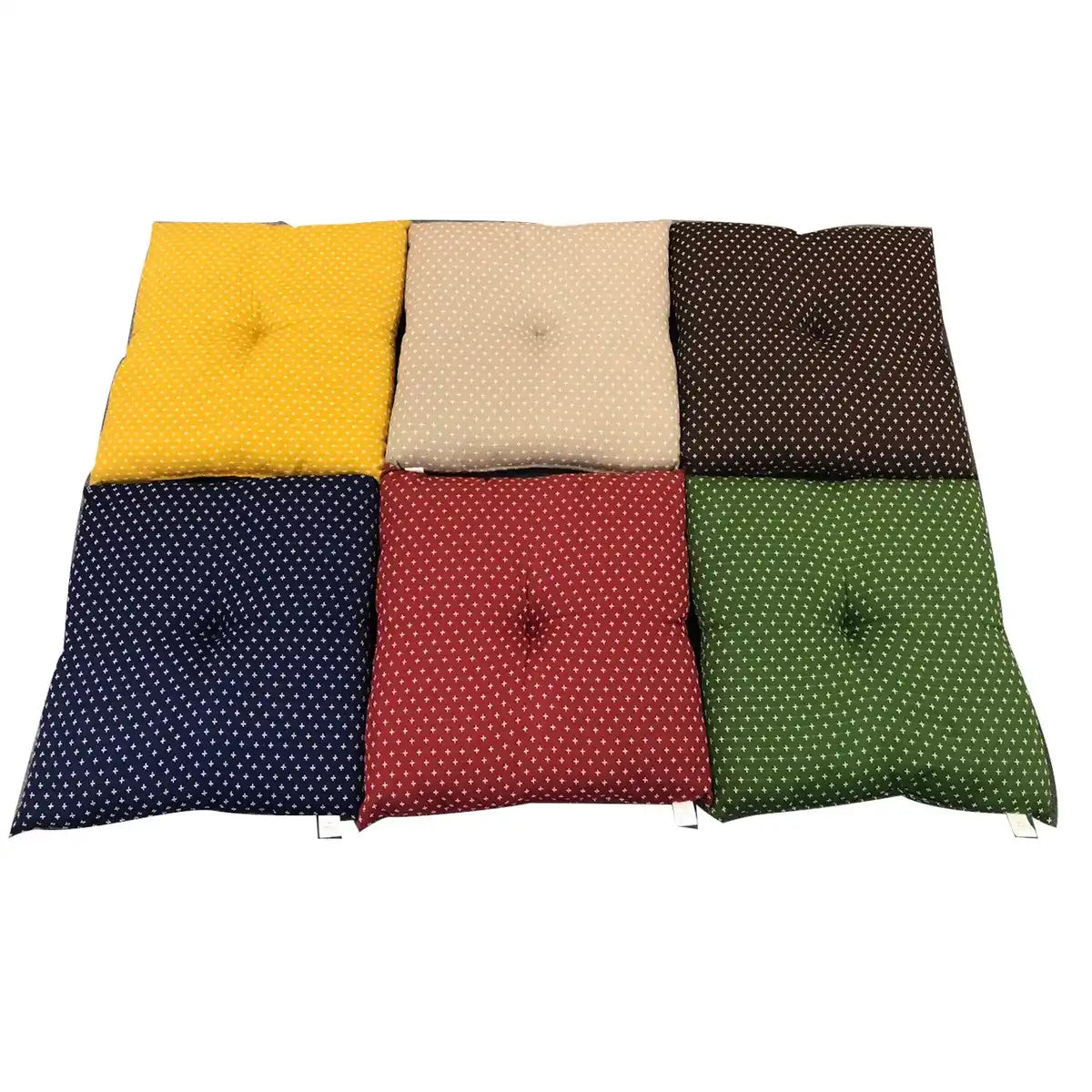 Ikehiko Corporation Zabuton Made In Japan Plain Harmony Beige 55X59Cm