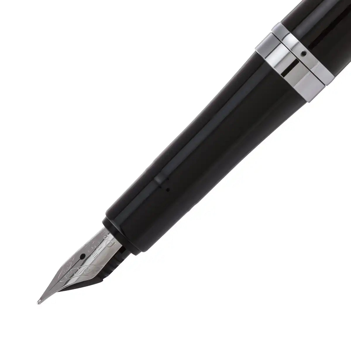 Pentel Tradio Fountain Pen Black Barrel Blue Ink Japan - Gift Box 1 Pack (Trf94A-C)
