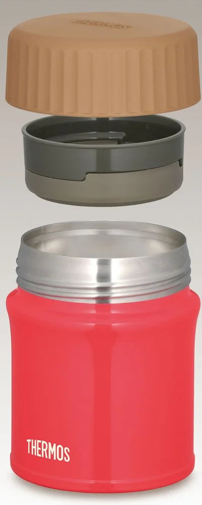 Thermos Vacuum Insulated Food Container 380Ml Red Chili Japan Jbi-382 Rcl