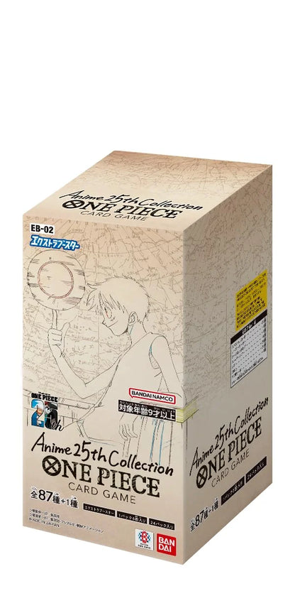 One Piece EB-02 Anime 25th Collection Booster Box (Japanese) One Piece EB-02 Anime 25th Collection Booster Box (Japanese)