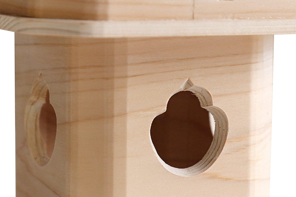 Ebematsu Hinoki Cypress Sanbou Offering Tray 21Cm Made In Japan