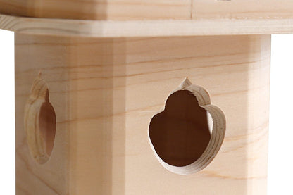 Ebematsu Hinoki Cypress Sanbou Offering Tray 21Cm Made In Japan