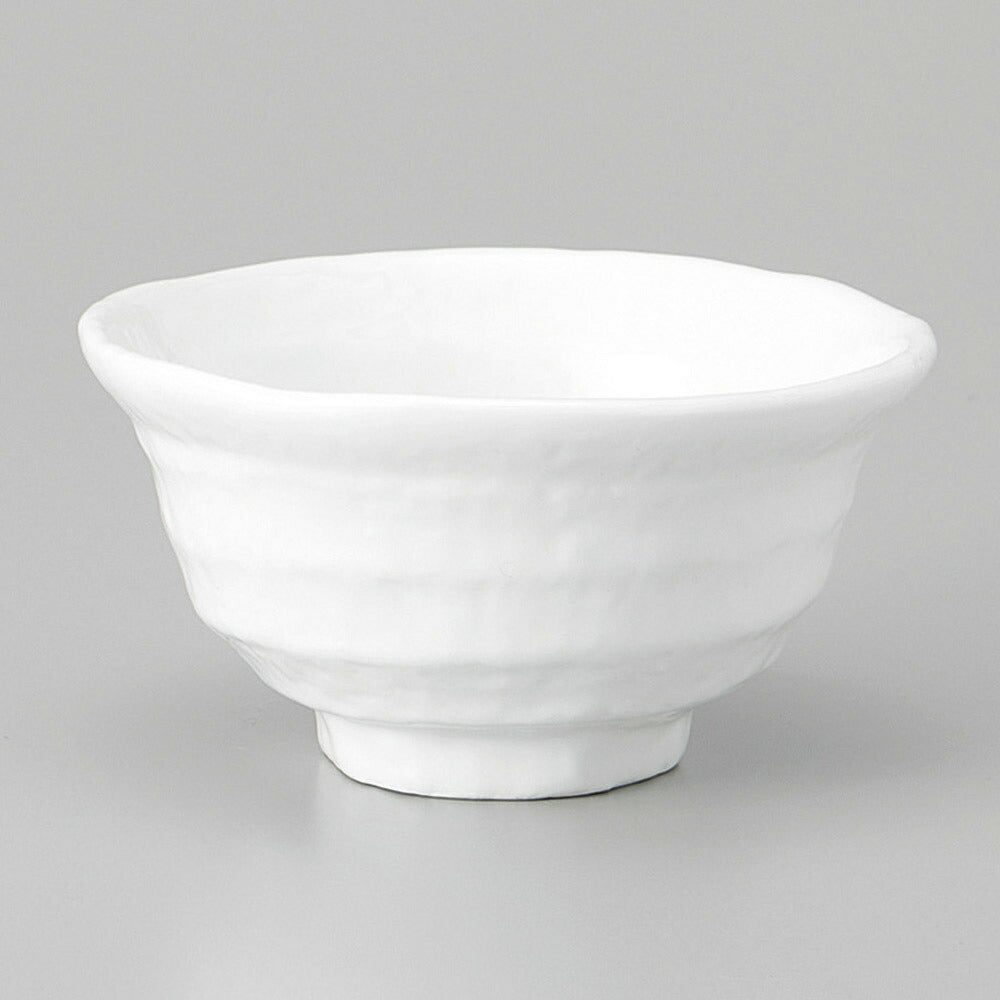 Rokubei Ebm Porcelain Tempered Rice Bowl 12Cm