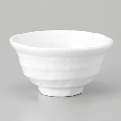 Rokubei Ebm Porcelain Tempered Rice Bowl 12Cm