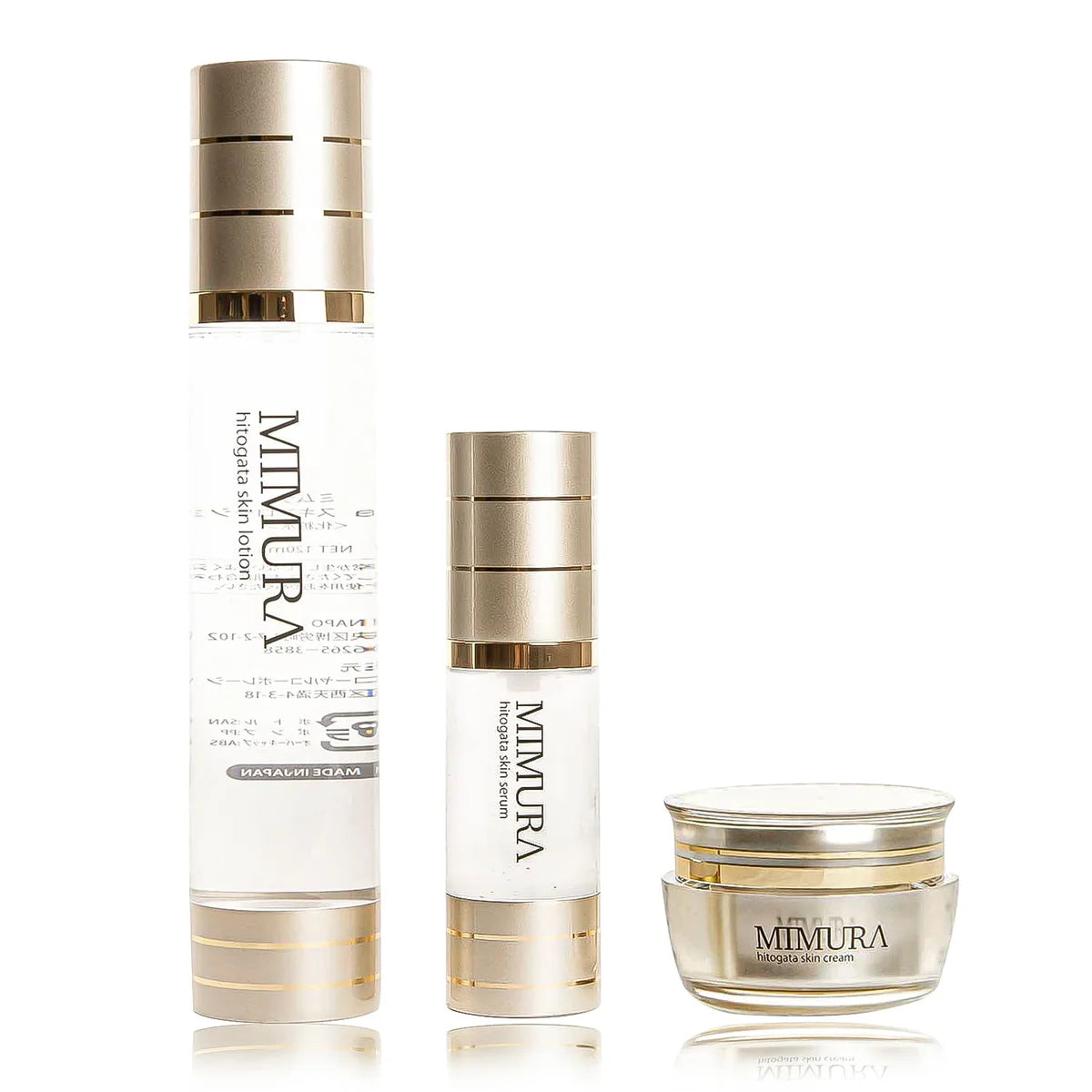 Mimura Human Stem Cell Skin Care Set: Lotion Serum Cream