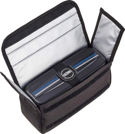 Thermos Fresh Stainless Steel 1100Ml Lunch Box in Line Black