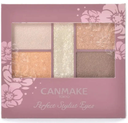 Canmake Perfect Stylist Eyes V16 Double Sunshine - Japanese Eyeshadow Palette