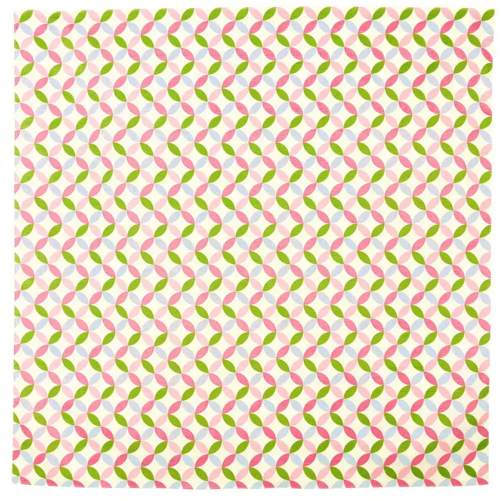 Hama Pattern Japanese Omekashi Cloisonne Furoshiki Cloth 90Cm