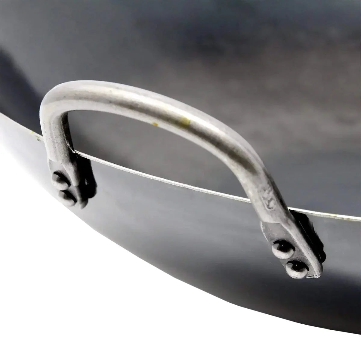 Yamada Hammered Iron Double-Handle Wok (1.6Mm Thickness) 48cm