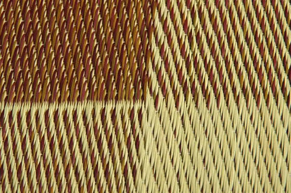 Ikehiko Rush Zabuton Block 2Pc Set 55X55Cm Brown Made In Japan #3128010 By Ikehiko Corp