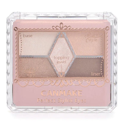 Canmake Perfect Stylist Eyes 02 in Baby Beige Compact 3.2G Palette