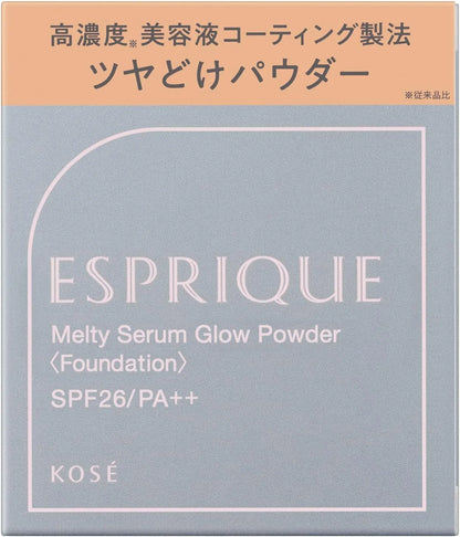 ESPRIQUE BO-305 Meltiserum Grow Powder Refill Beige Ochre SPF26 PA Hyaluronic Acid Blue Light Protection by ESPRIQUE