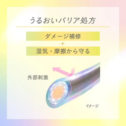 Essential Premium Barrier Sparkle Moist Pump Set 860ml Peach Musk