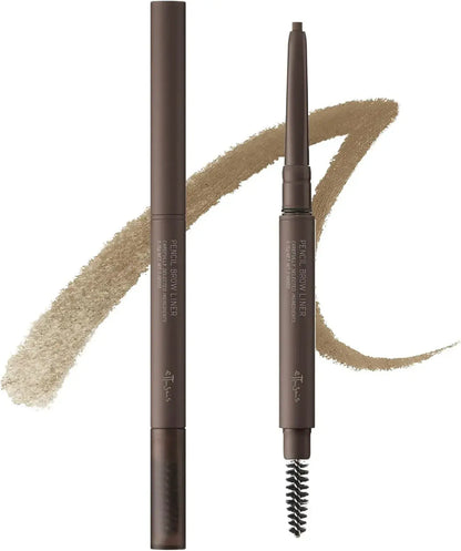 Ettusais Pencil Blow Liner Waterproof Eyeliner Pencil - 04 Dark Brown - 4932554265931