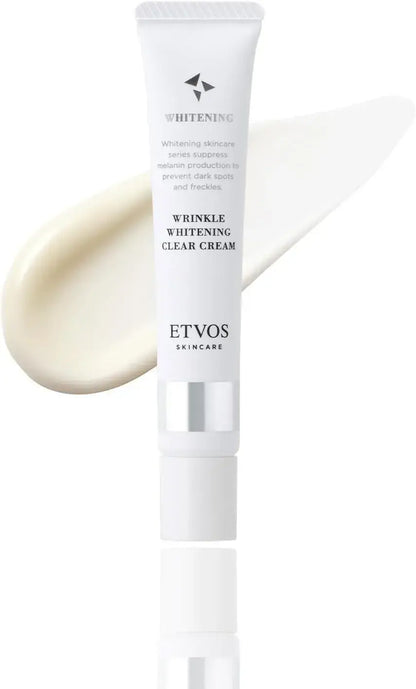 Etvos Medicated Wrinkle Whitening Clear Cream with Niacinamide