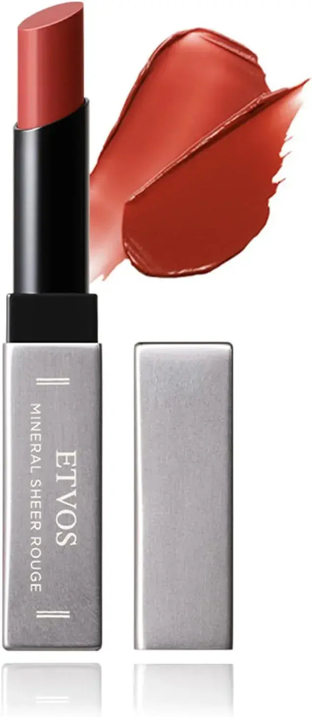 Etvos Mineral Sheer Rouge Natural Lip and Cheek Tint - Orange Peco - 4580682135055