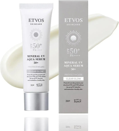 Etvos Mineral UV Aqua Serum SPF50 PA+++ Sensitive Skin Sunscreen
