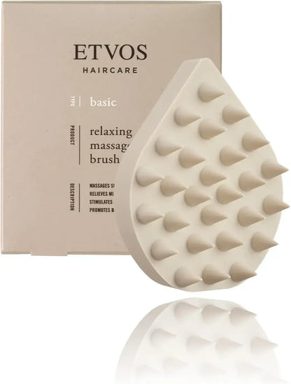 Etvos Relaxing Massage Brush Scalp Massage Shampoo Brush - Beige - 4562256997139