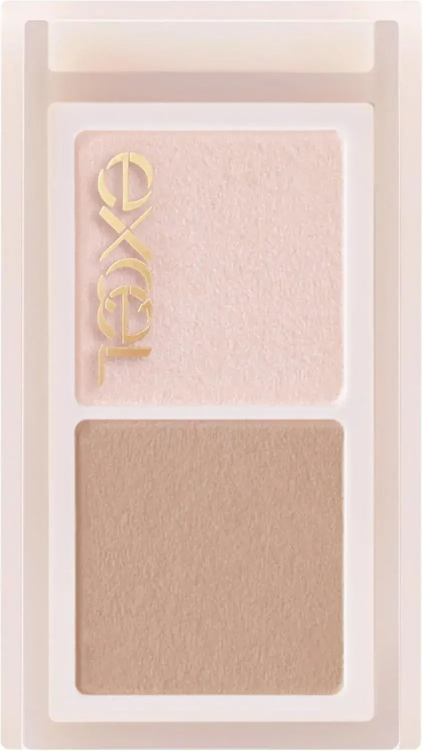 Excel Eye Nuancer Muted Makeup Color Correction Highlight Eyeshadow - 02 Fuzzy Cotton - 4964596782466