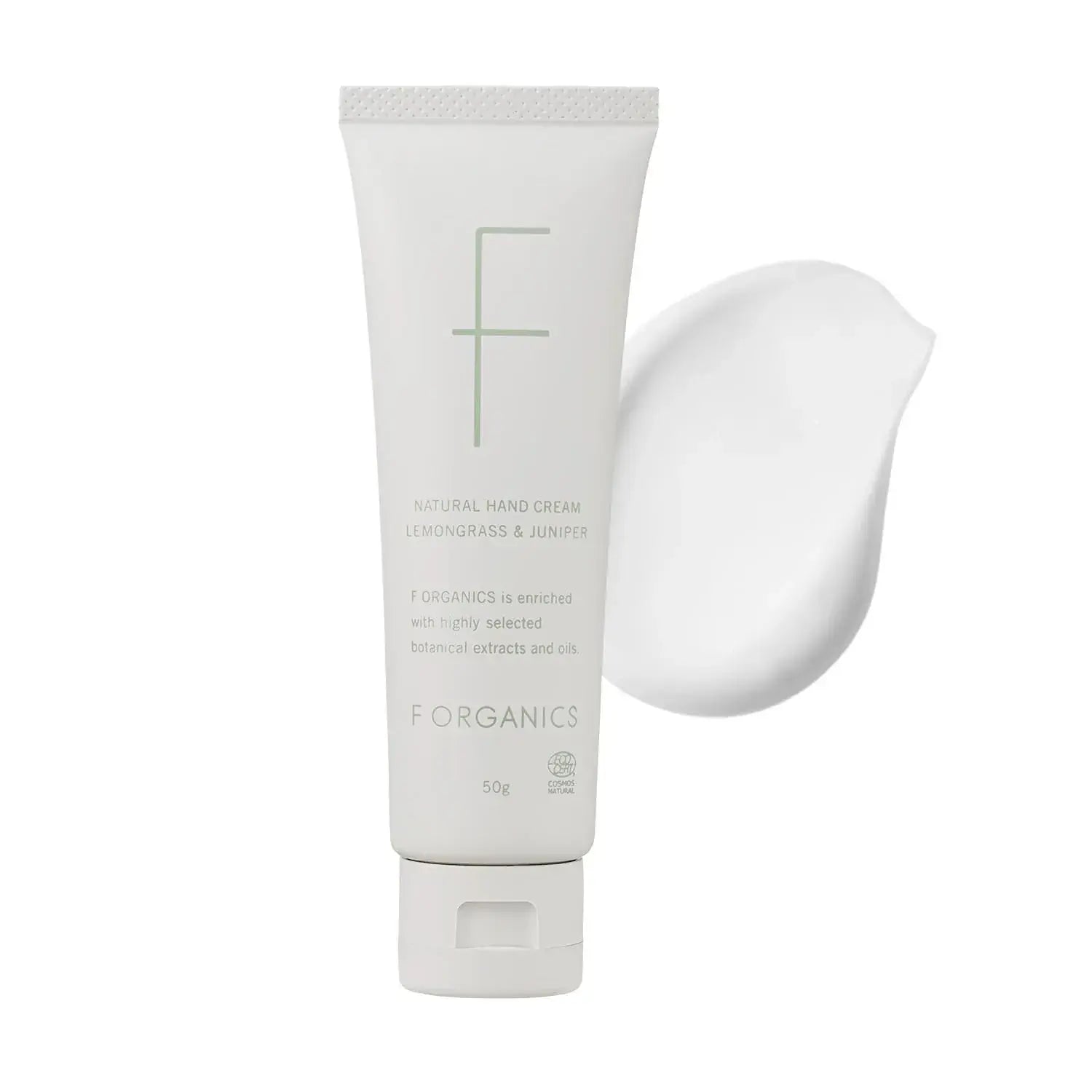 F Organics Natural Hand Cream - Lemongrass & Juniper - 4570106736210