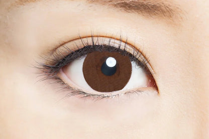 Naturali Color Contacts Light Brown 10 Pieces Dia 14.2 Pwr 0.00 Japan