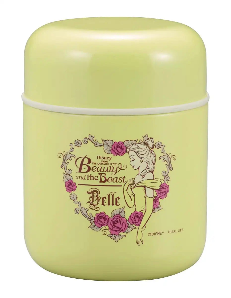 Pearl Metal Japan Disney Beauty & Beast Soup Pot 280Ml Vacuum Insulated