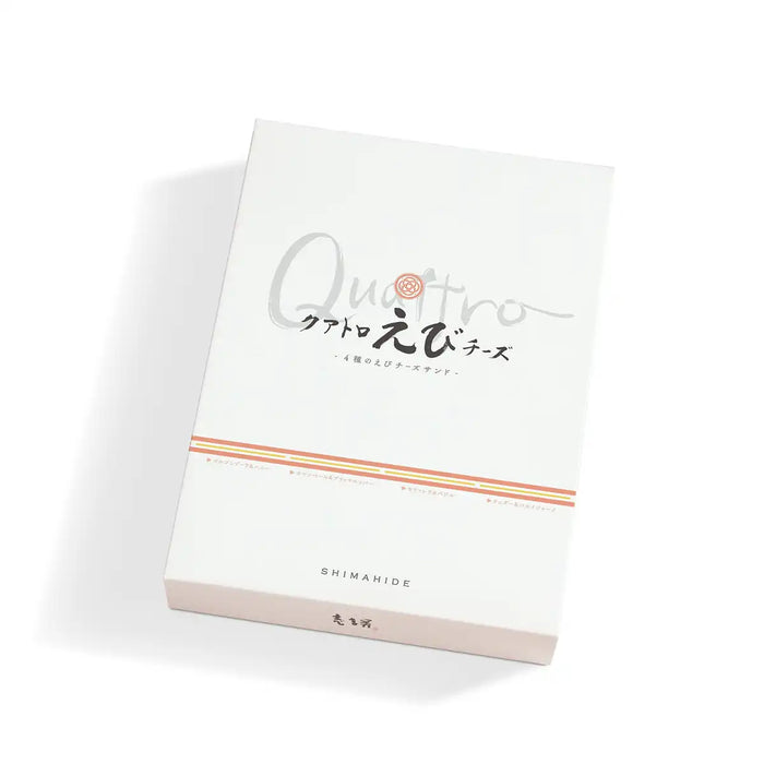 Shimahide Co. Ltd. Quattro Shrimp Cheese 16 Bags Delicious Seafood Snack