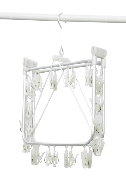 Ohe Laundry Clothesline Hanger Almore Mt Japan 63X35X32.5Cm 32 Pinch Aluminum Frame Durable