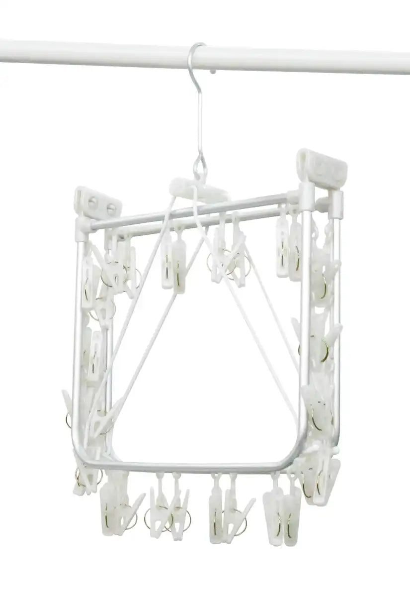 Ohe Laundry Clothesline Hanger Almore Mt Japan 63X35X32.5Cm 32 Pinch Aluminum Frame Durable