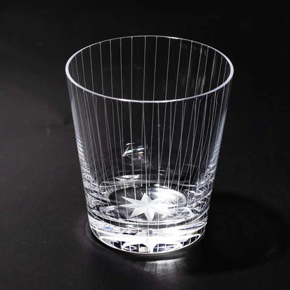 Taburō Koubou Edo Kiriko Tachistripe Old Glass Japan Tb0036-40