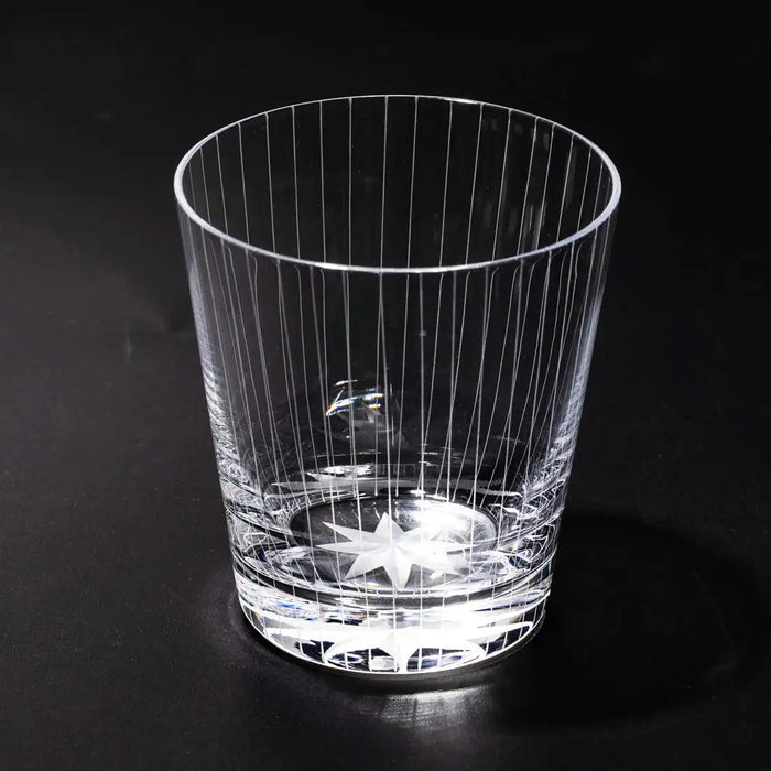 Taburō Koubou Edo Kiriko Tachistripe Old Glass Japan Tb0036-40