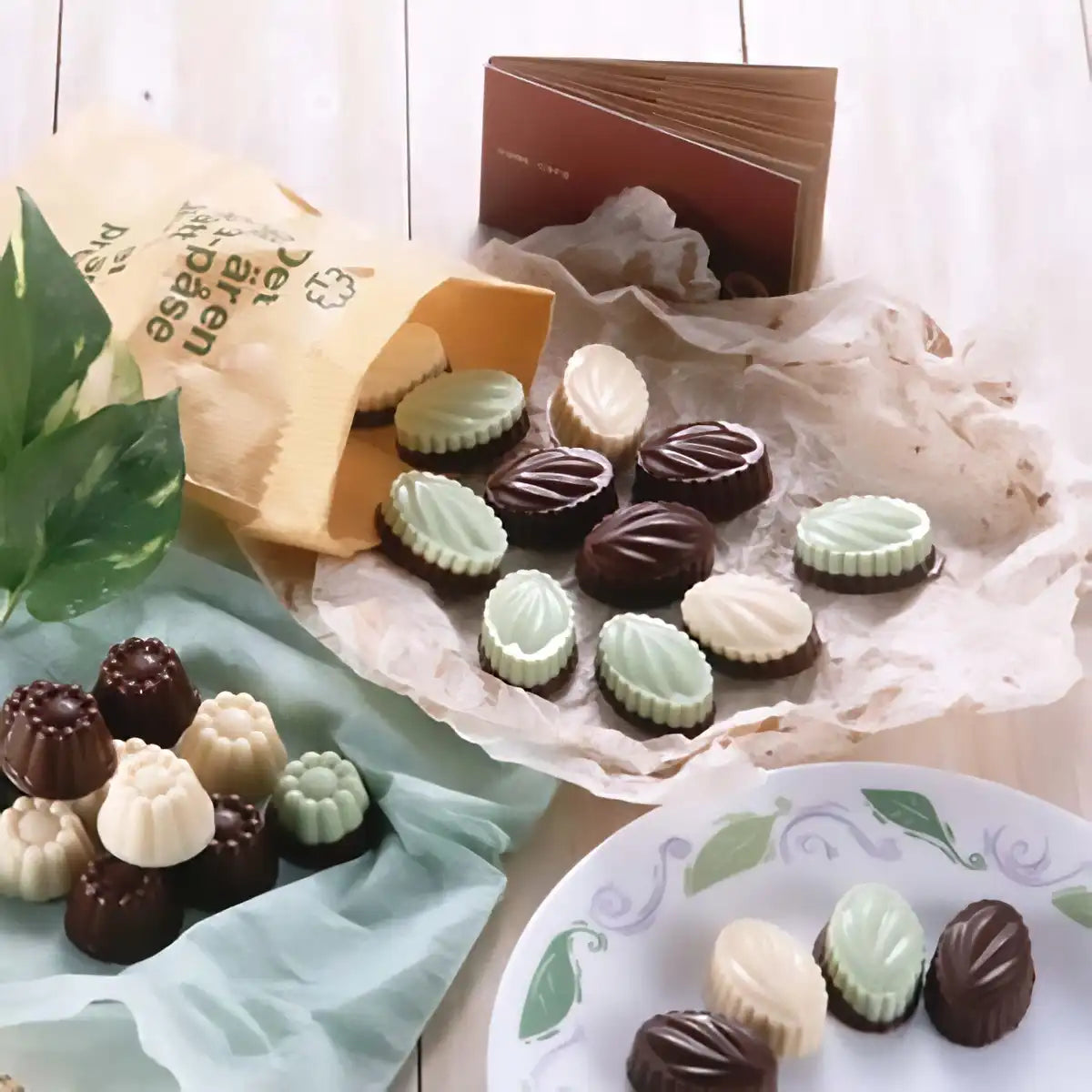 Tigercrown Abs Resin Leaf Chocolate Mold