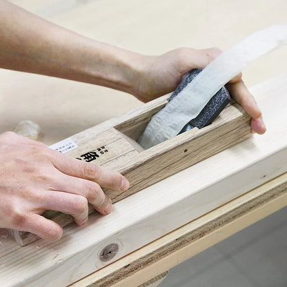 Kakuri Sangyo Double-Edged Plane Pattern White Finish 50Mm Made In Japan