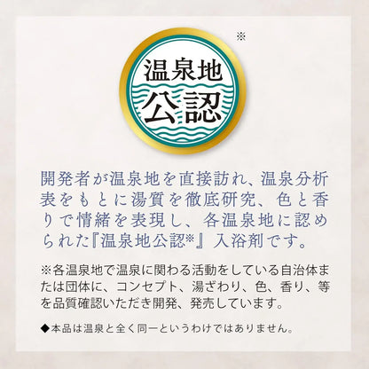 Famous Japanese Hot Springs Momotaro Dentetsu Medicated Bath Salts 12pk