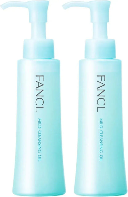FANCL Mild Cleansing Oil Makeup Remover for Pores and Blackheads - 120ml Duo Pack - 4908049574383