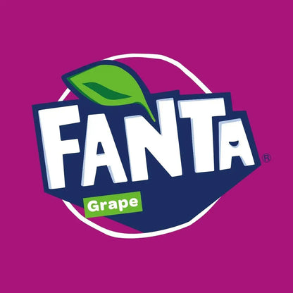 Fanta Grape Soda 16.9 fl oz 24 Pack Cans
