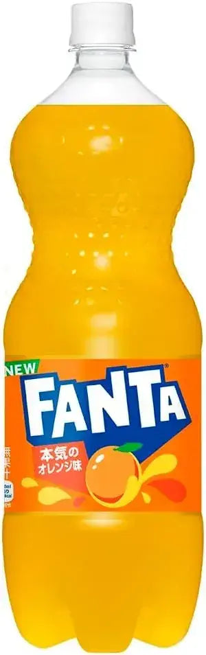 Fanta Orange Soda 1.5L Bottle Pack of 6 Refreshing Drink