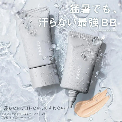 Fasio Airy Stay BB Cream Waterproof Oilproof SPF50 Sunscreen