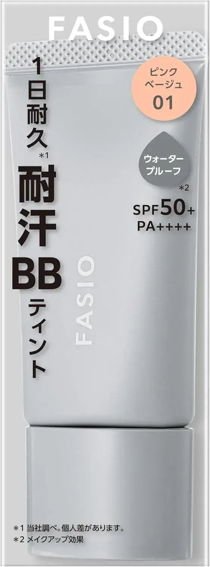Fasio Airy Stay BB Cream Waterproof Oilproof SPF50 Sunscreen