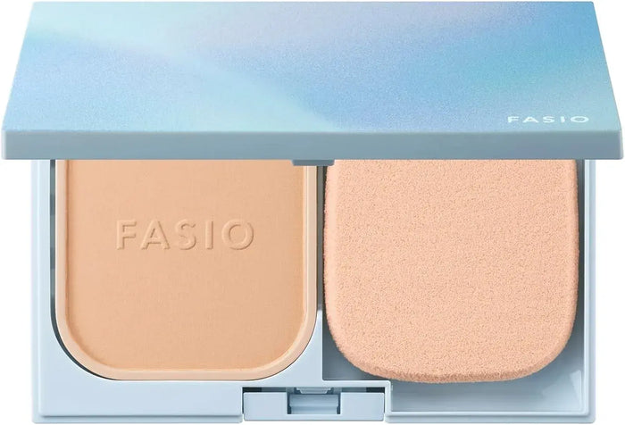 Fasio Airy Stay Powder Foundation Kit Refill Case SPF35 PA Waterproof
