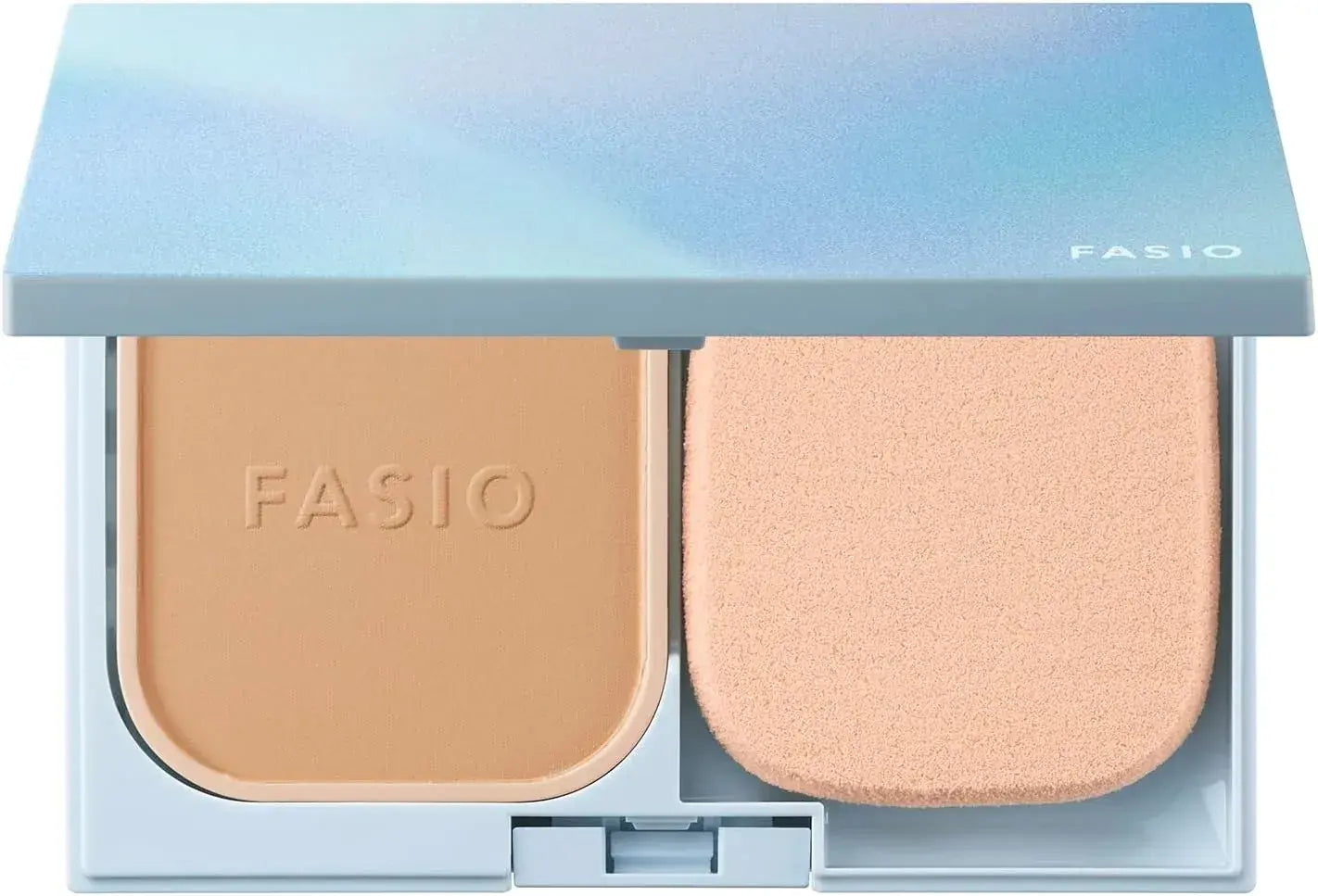 Fasio Airy Stay Powder Foundation Kit Refill Case SPF35 PA Waterproof - Kit-415 Healthy Ochre - 4971710557770