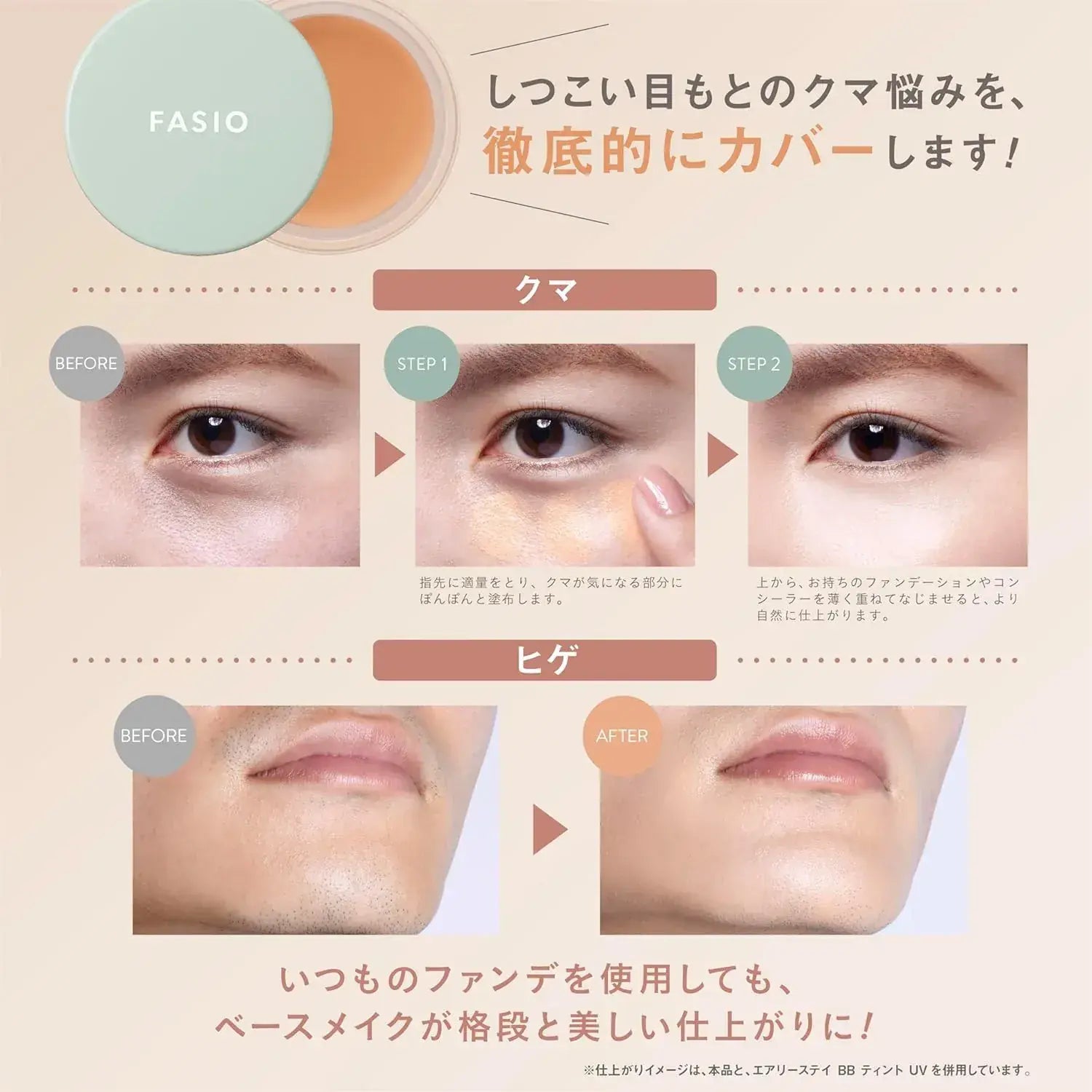 Fasio Ultra Cover Icon Concealer Waterproof Long Lasting