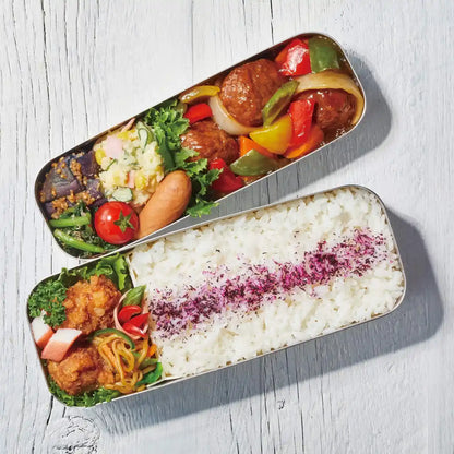 Thermos Fresh Stainless Steel 1100Ml Lunch Box in Line Black