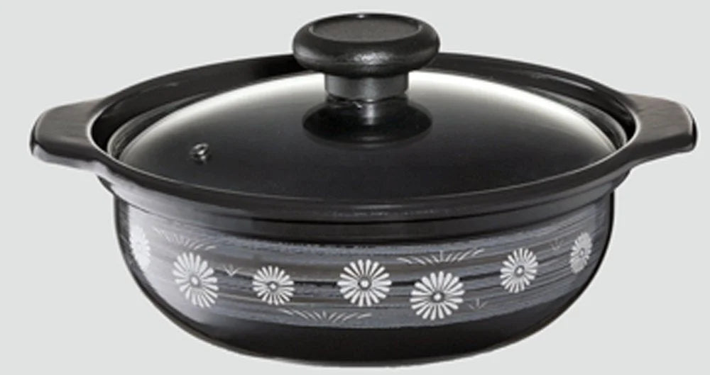 Takagi Metal Japan Kinzoku 2-Handed Pot Tabletop Enamel Ih Compatible 18Cm 1 Person Yayoi Ha-Y18