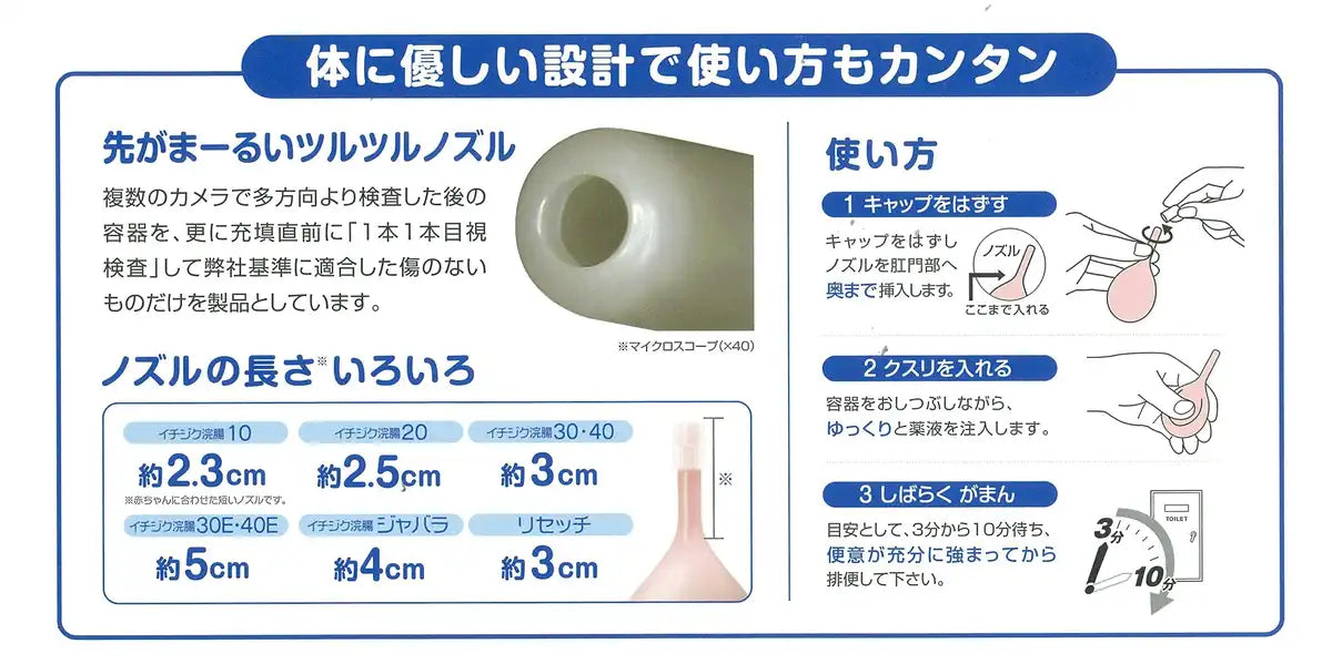 Fig Enema 30 30G X 10 - 2 Drug Japanese Enema
