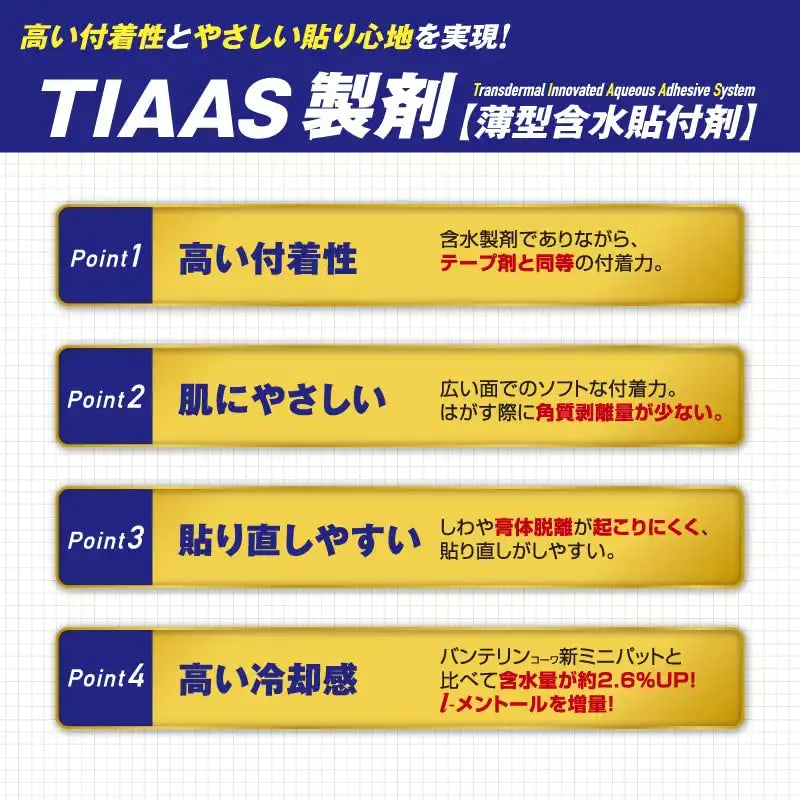 Vantelin Kowapat Ex Large 14 Sheets | 2 Drugs | Self-Medication Tax System | Japan