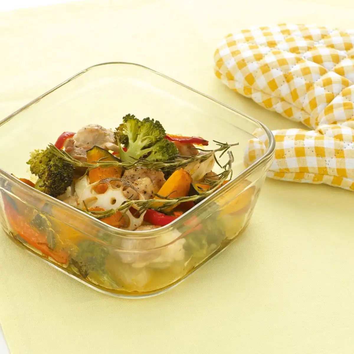 Iwaki Japan Kn3247H-W Storage Container 1L White Frozen Oven Microwaveable